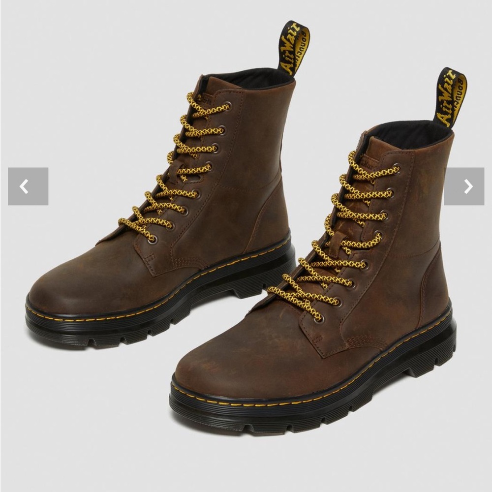 Dr. Martens Crazy Horse Leather Boots